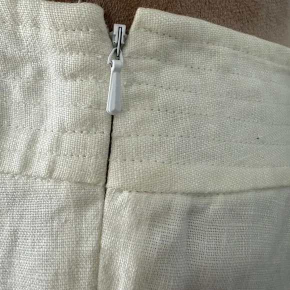 Ralph Lauren Lace-Up White Maxi Skirt - Picture 7 of 7